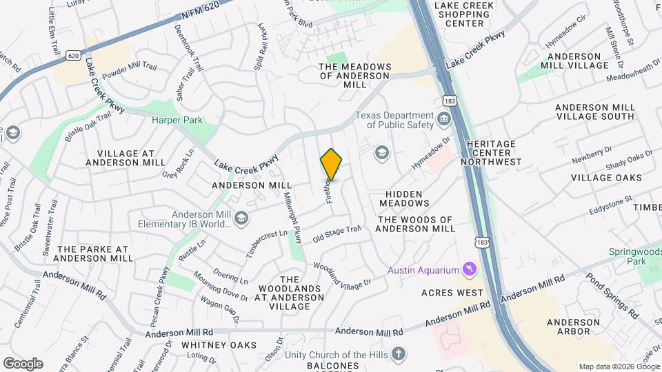 10419 Firethorn Ln Map and Location Details