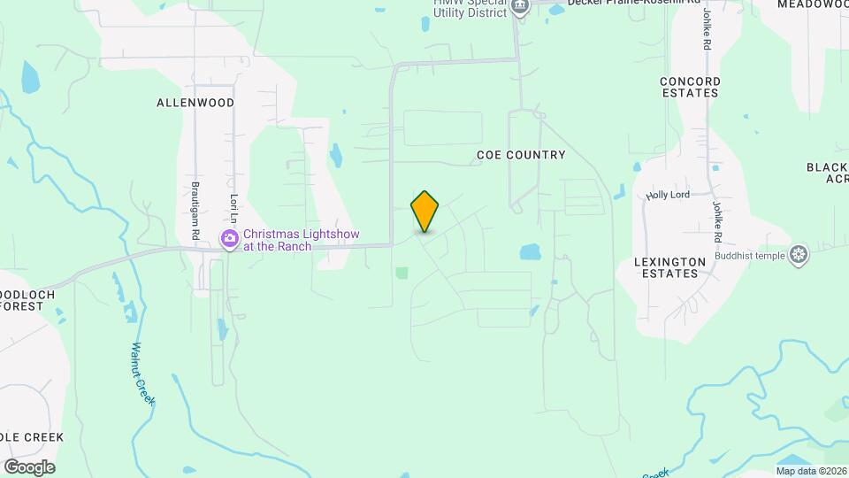 26407 Red Clover Dr Map and Location Details