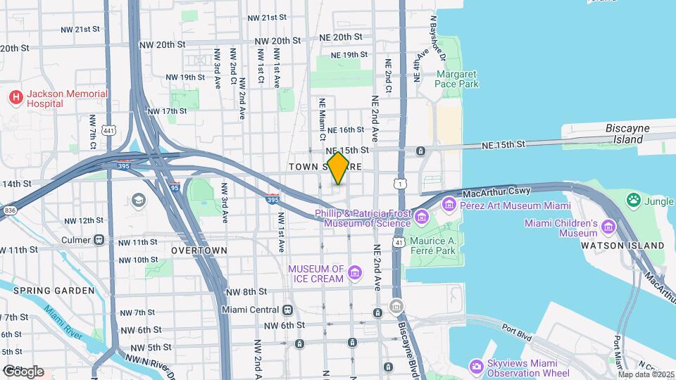 1315 NE Miami Court Map and Location Details
