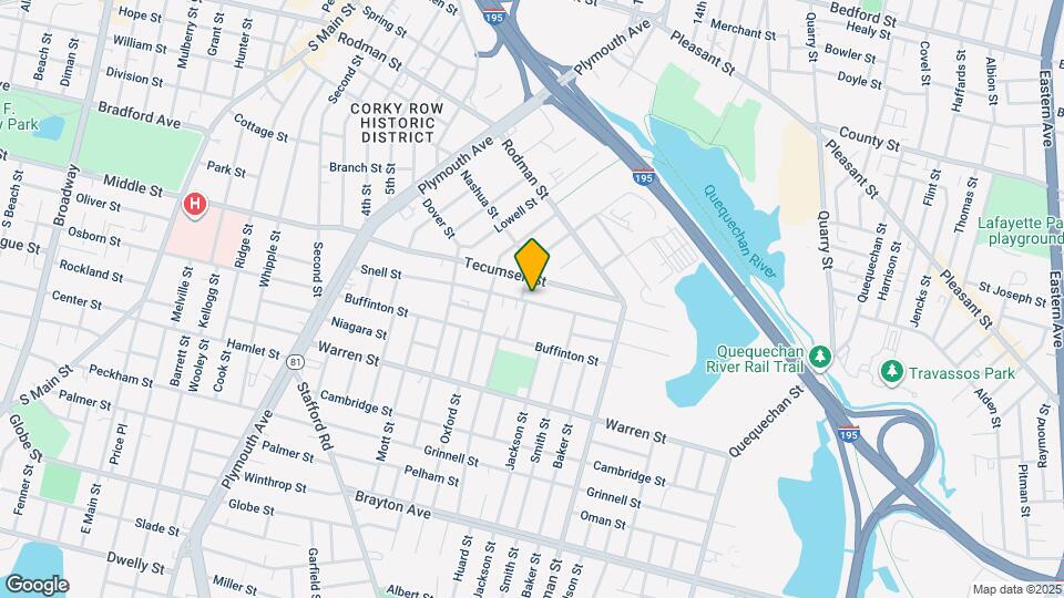 388 Snell St, Unit Second Floor Map and Location Details