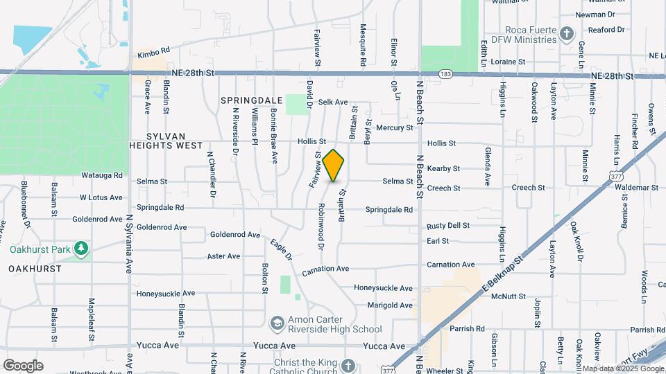 2020 Robinwood Dr Map and Location Details