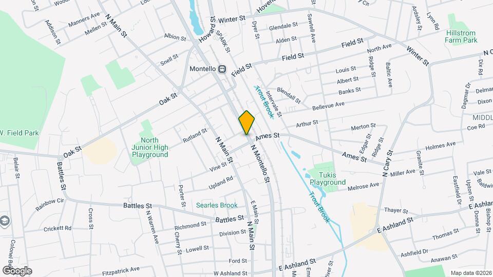 710 N Montello St Map and Location Details