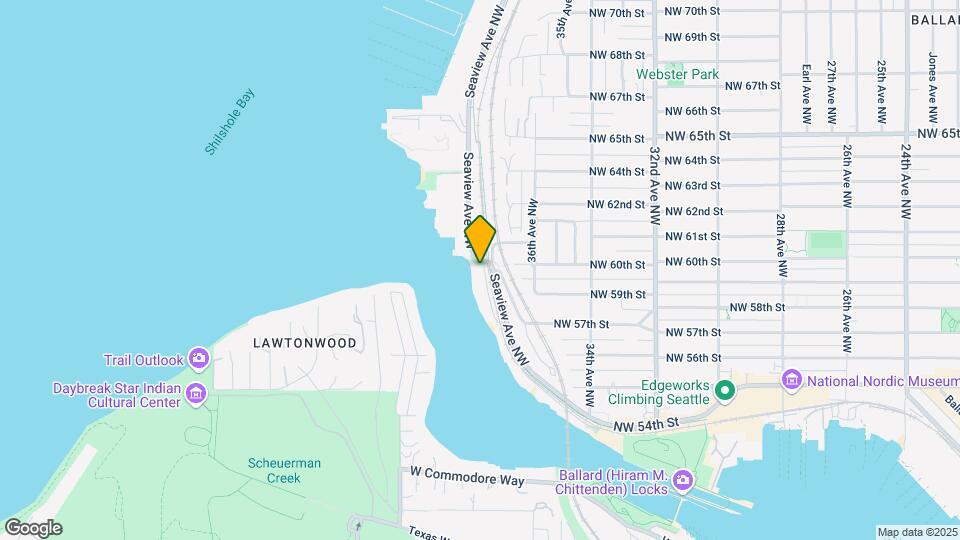 5925 Seaview Ave NW Map and Location Details