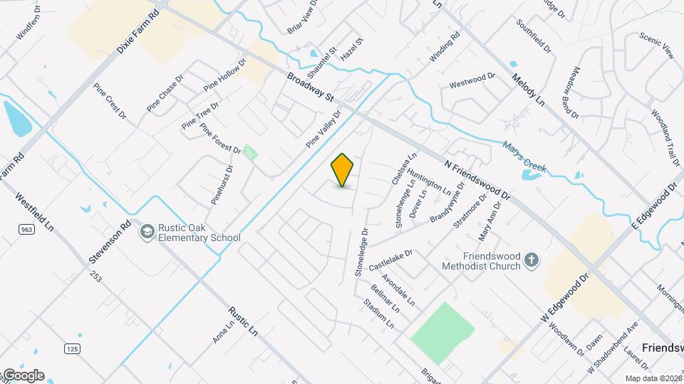 1114 Lochmoor Ln Map and Location Details