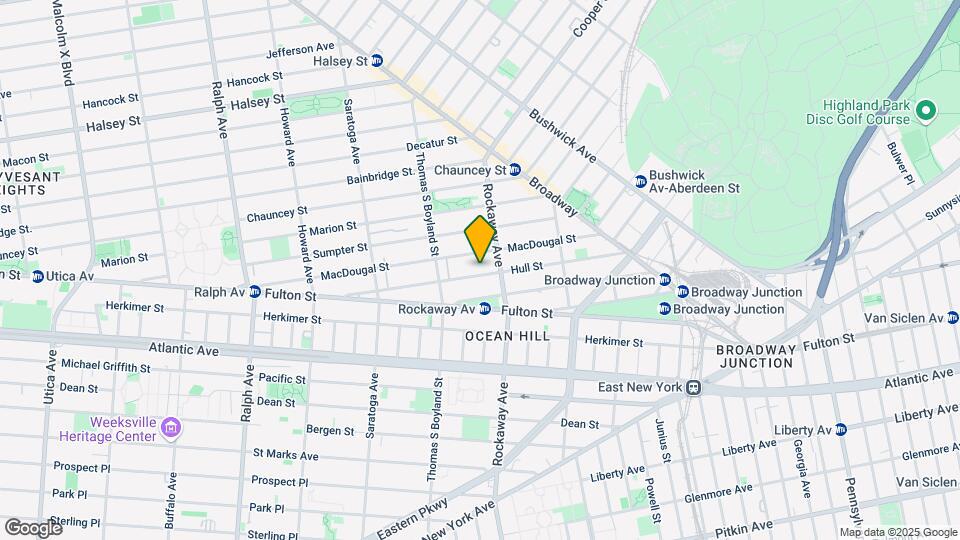 139 Hull St Map and Location Details