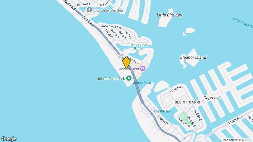 12935 Gulf Ln Map and Location Details
