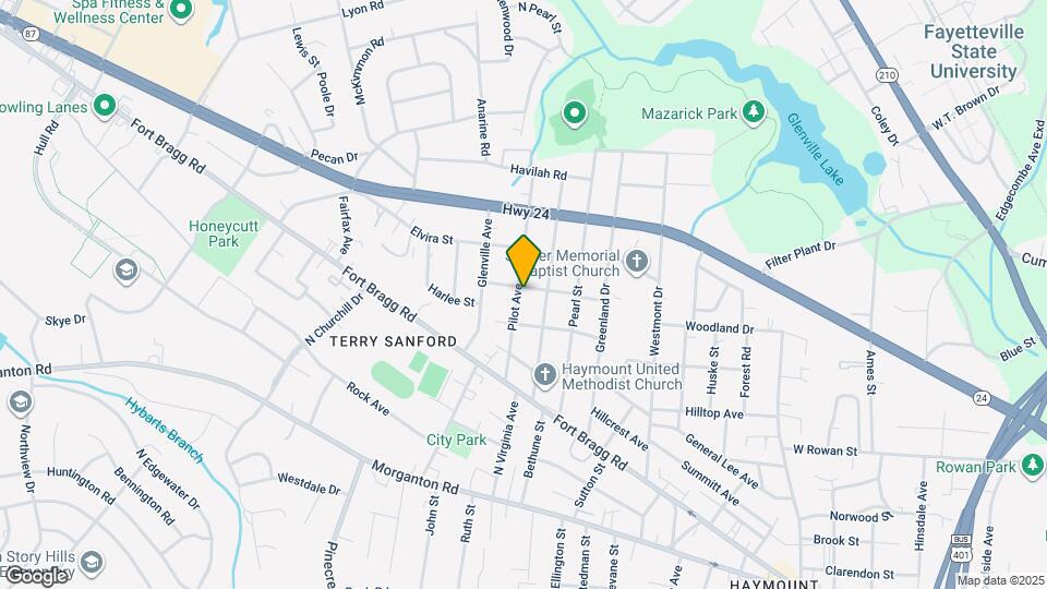 1813 Queen St Map and Location Details