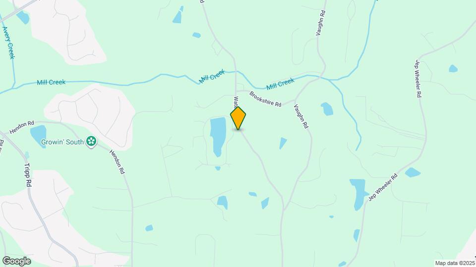 107 Waters Lake Ln Mapa y Detalles de la Ubicación