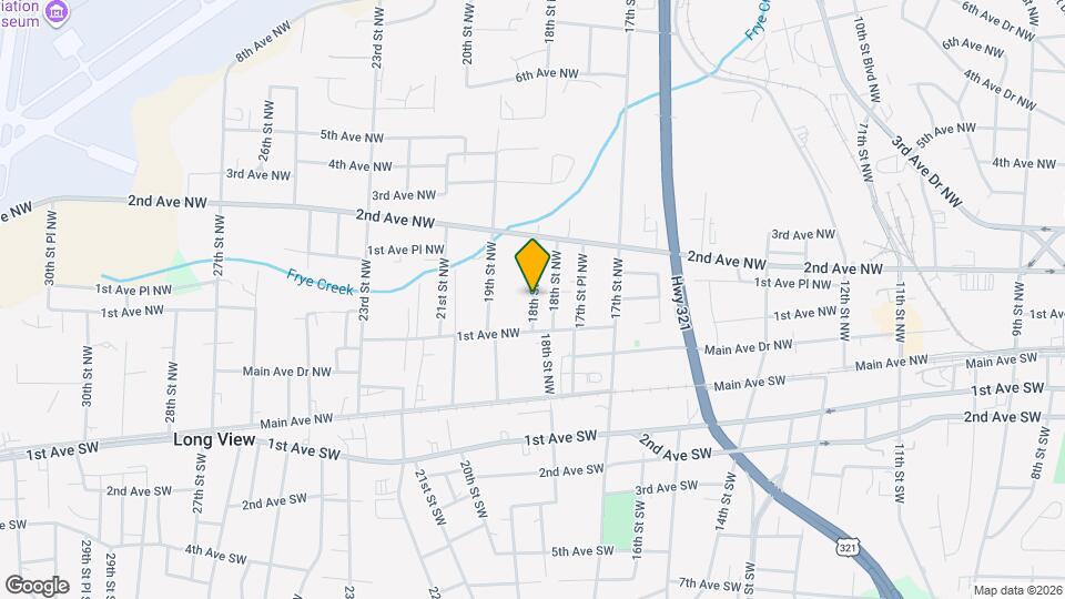 121 18th St Pl NW Map and Location Details