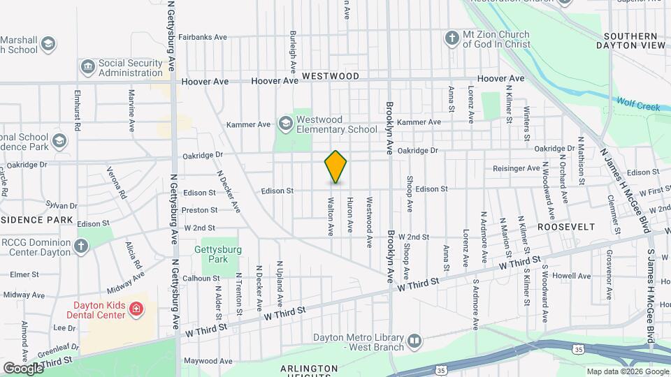 400 Walton Ave Map and Location Details