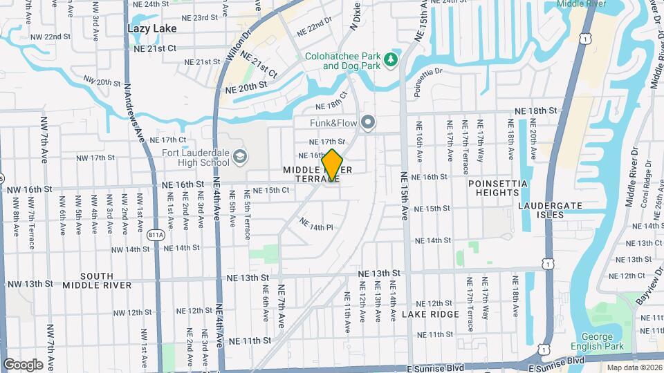 917 NE 16th St Mapa y Detalles de la Ubicación