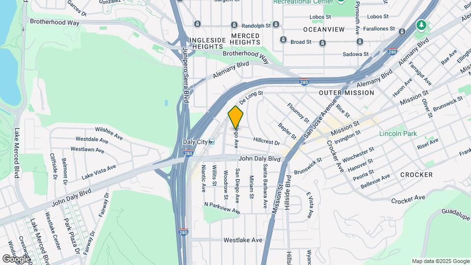 200 Hillcrest Dr Map and Location Details