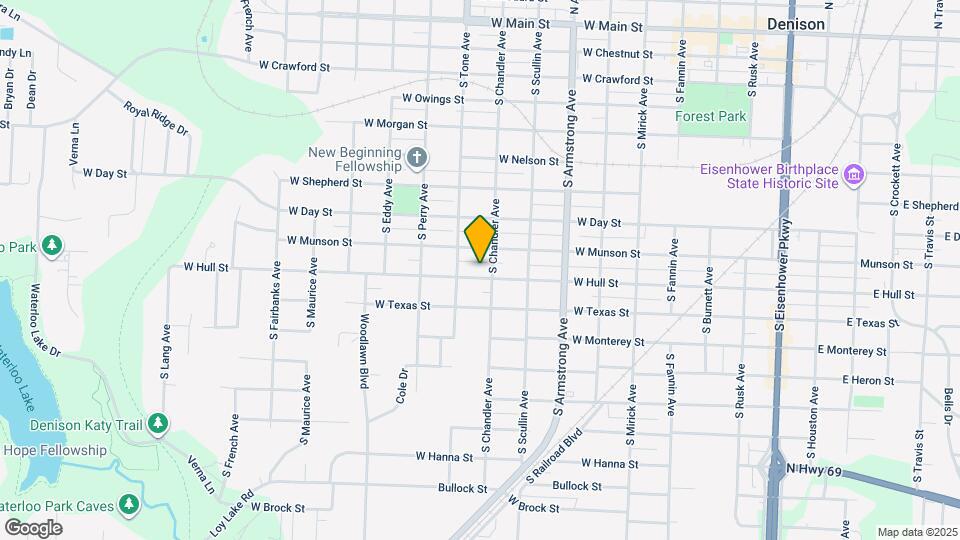 1011 W Hull St Map and Location Details