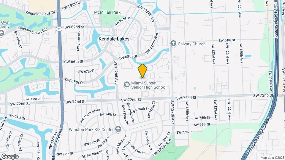 6861 SW 129th Ave Mapa y Detalles de la Ubicación