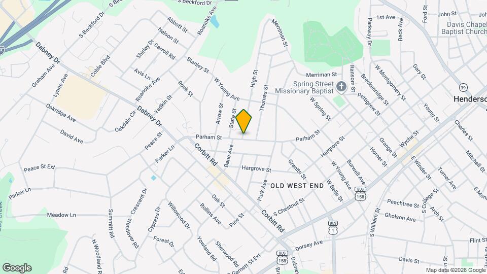 1218 Parham St Map and Location Details