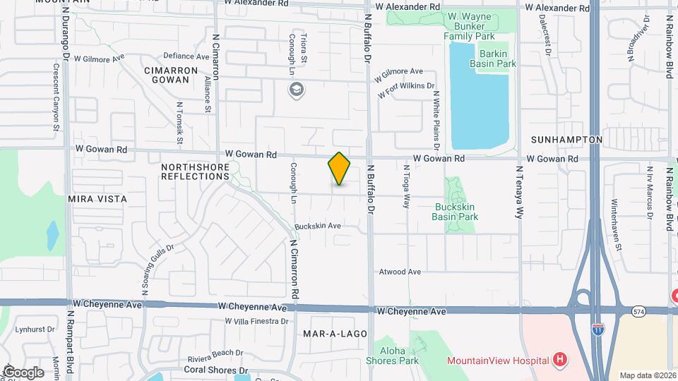 7640 W Delhi Ave Map and Location Details