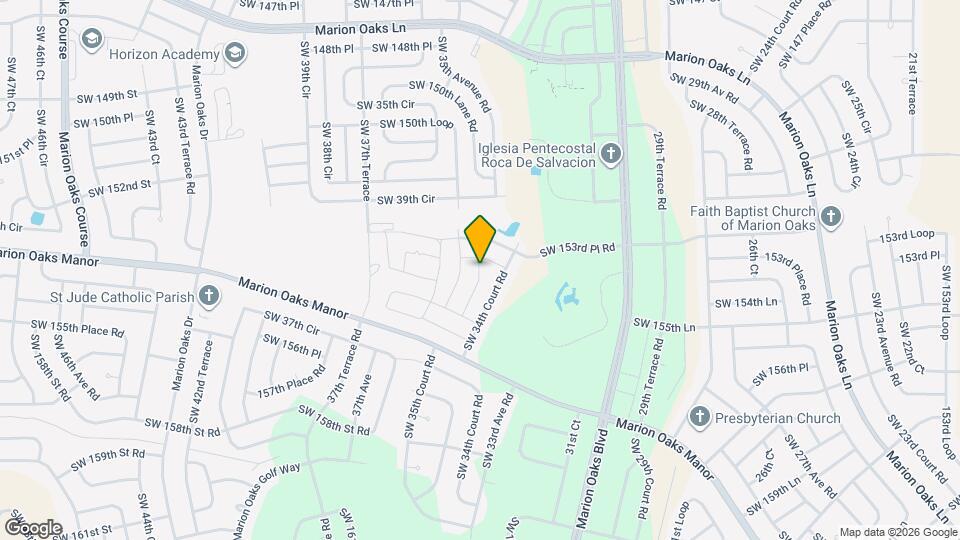 15415 SW 34th Ave Map and Location Details