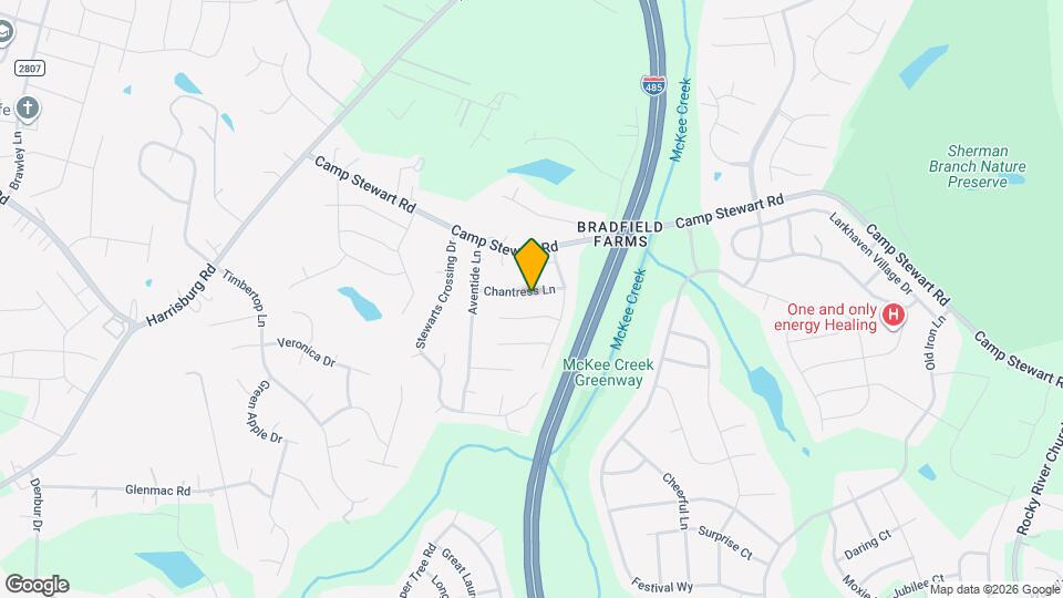 12112 Chantress Ln Map and Location Details