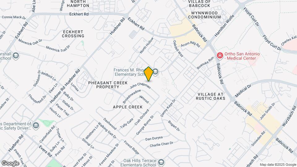 6103 John Chapman Map and Location Details