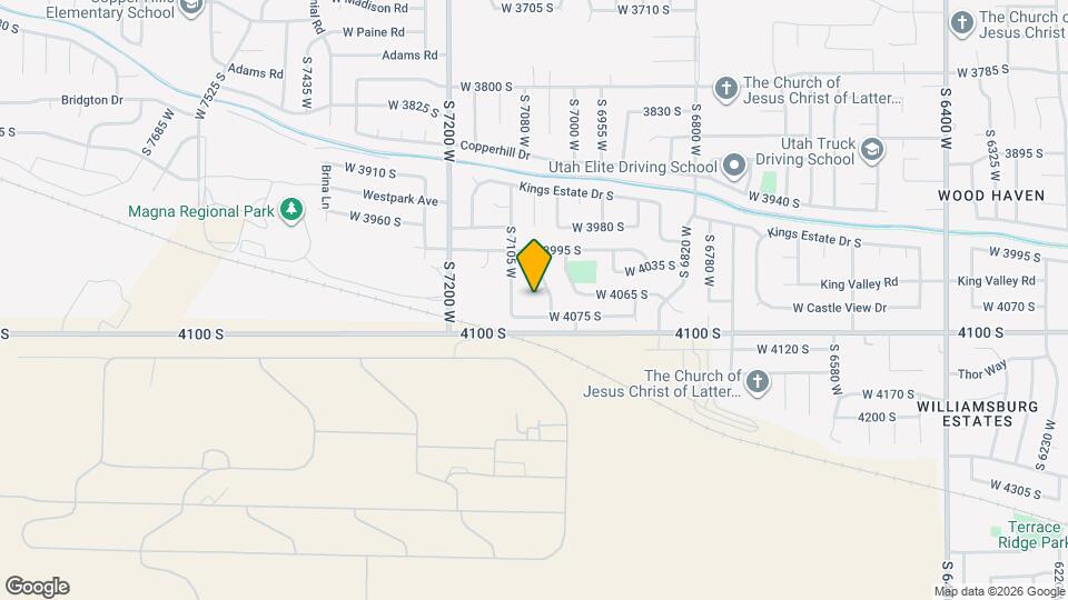 7059 W Shaffer Ct Map and Location Details