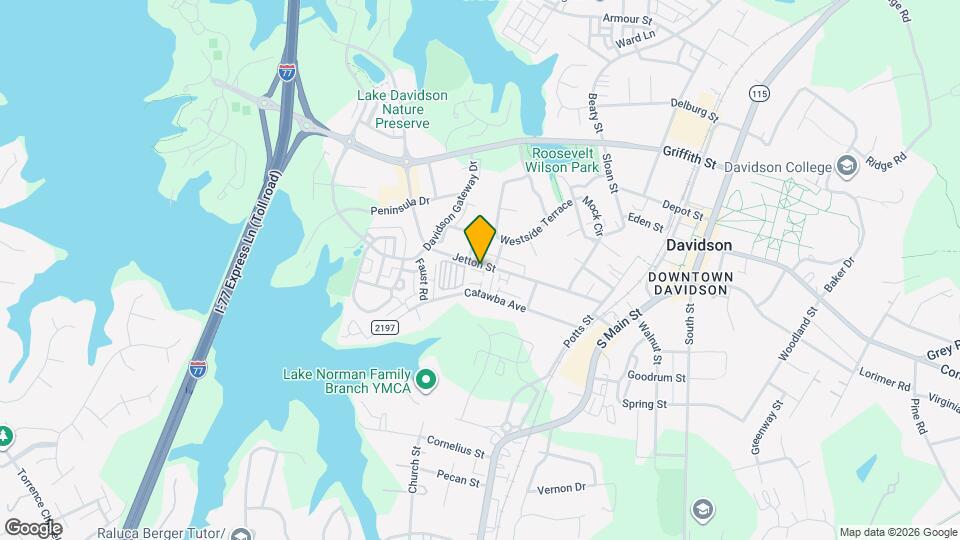 411 Jetton St Map and Location Details