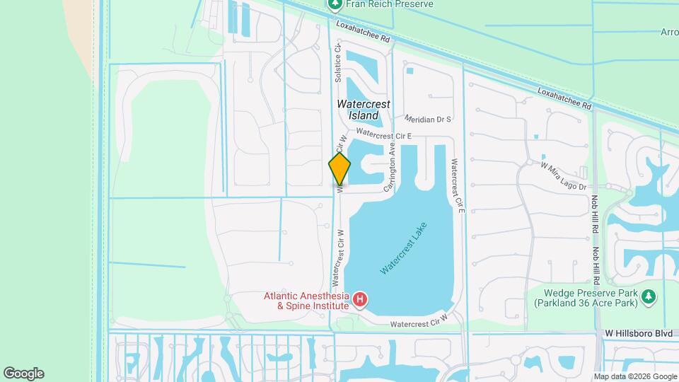 8845 Watercrest Cir W Mapa y Detalles de la Ubicación