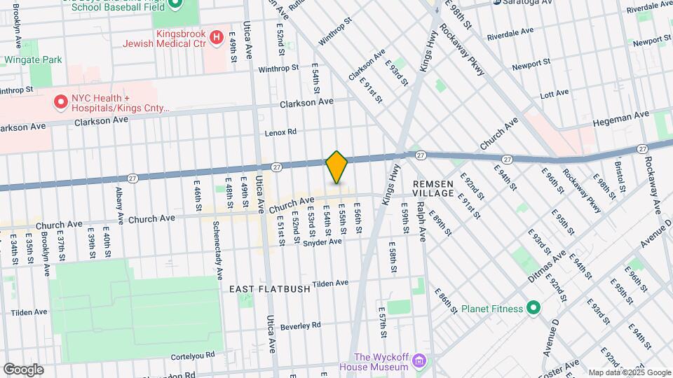 210 E 55th St Map and Location Details