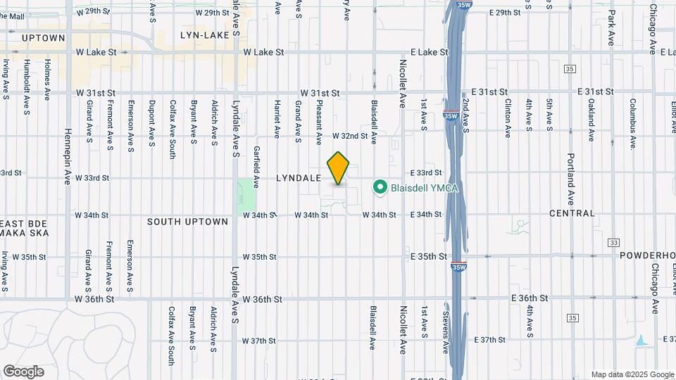 3312 Pillsbury Ave Mapa y Detalles de la Ubicación