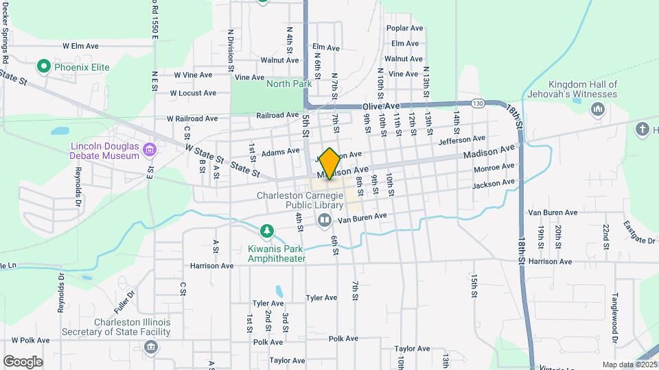 601 Monroe Ave Map and Location Details