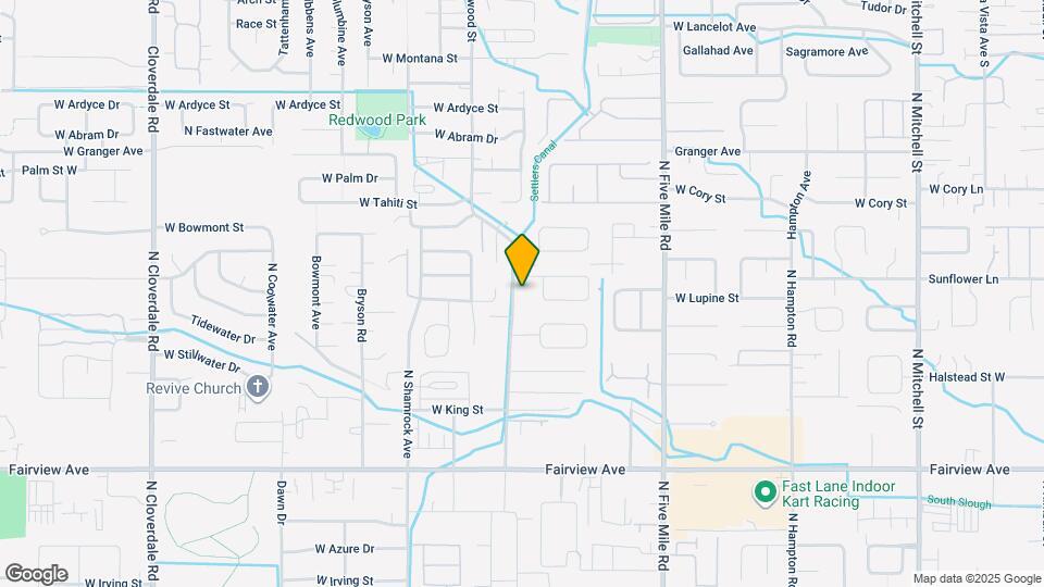 2166 N Wildwood St Map and Location Details