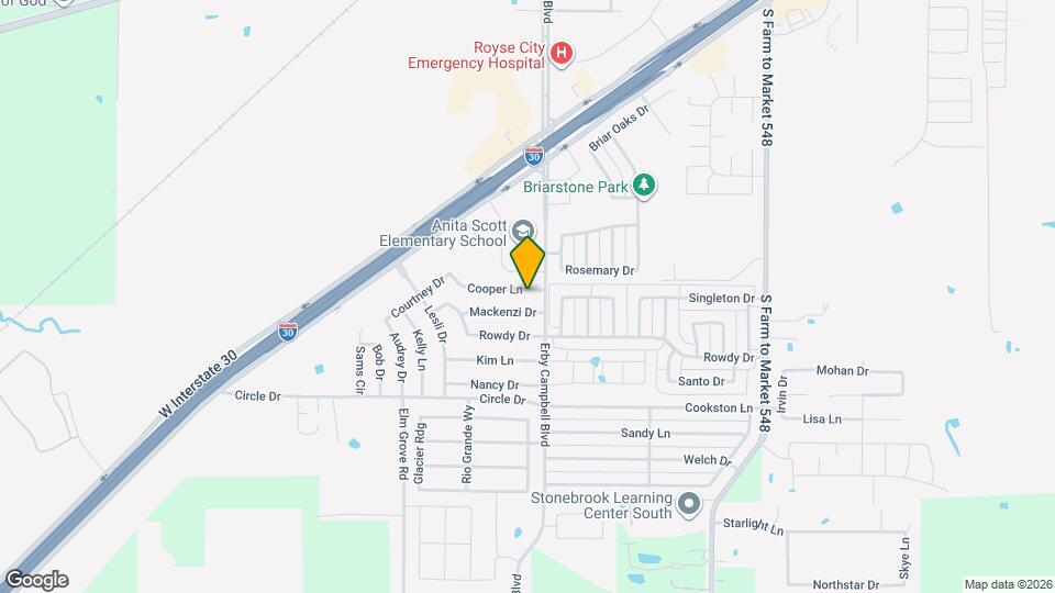 713 Cooper Ln Mapa y Detalles de la Ubicación