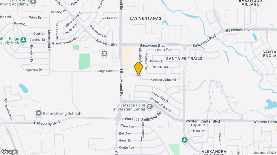 6909 Cloudcroft Ln Map and Location Details