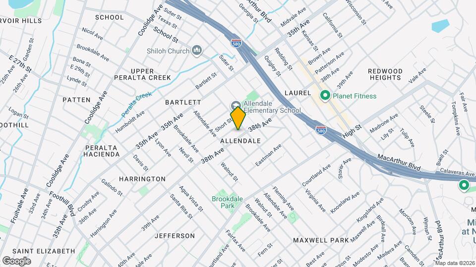 2869 38th Ave Map and Location Details