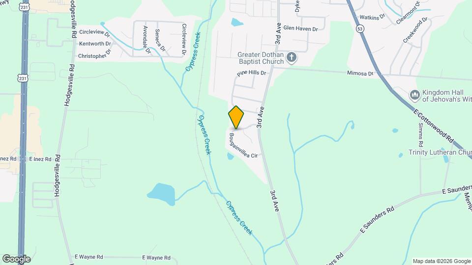 203 Bougainvillea Cir Map and Location Details