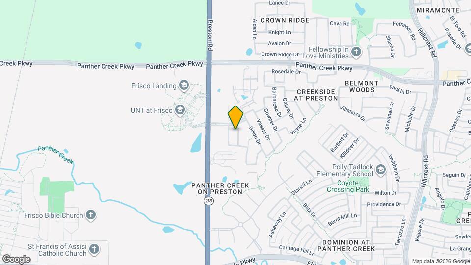 12885 Pearson Dr Map and Location Details