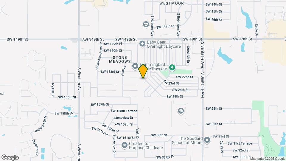 1803 SW 24th St Map and Location Details