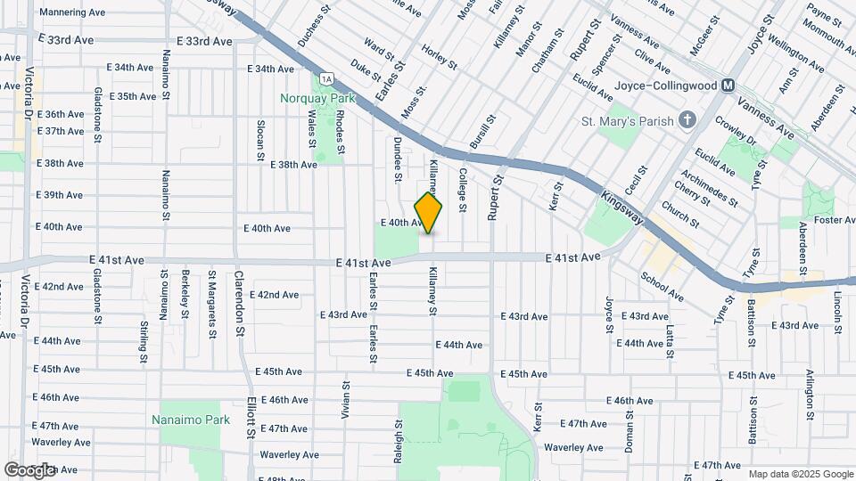 5653-5665 Killarney St Map and Location Details