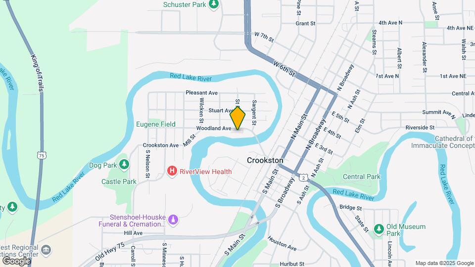SummerField Crookston 55+ place apartments Mapa y Detalles de la Ubicación