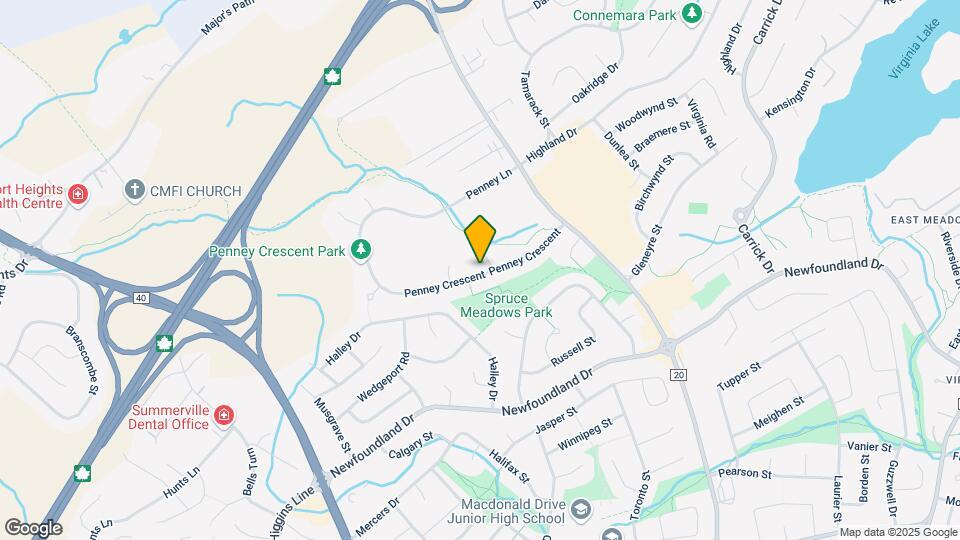 38 A Penney Crescent Map and Location Details
