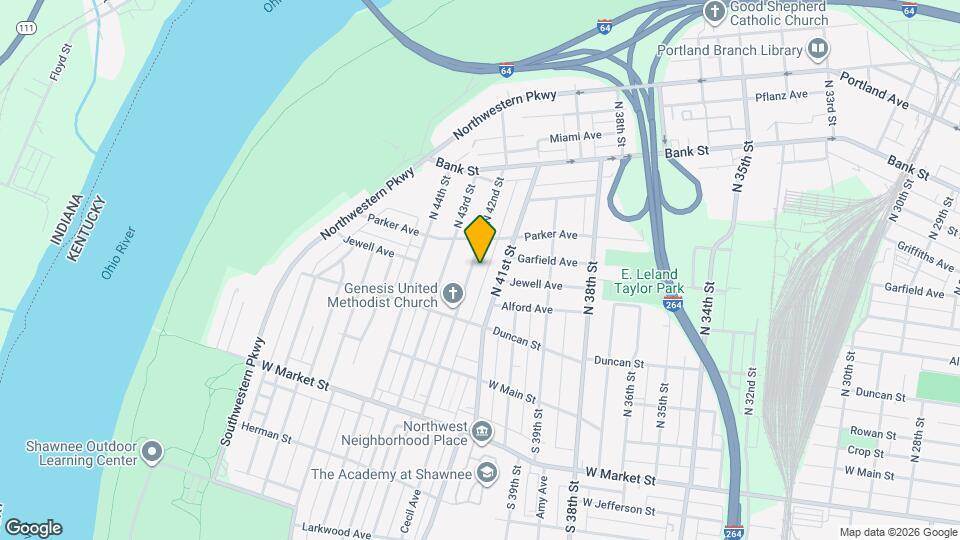 337 N 42nd St Map and Location Details