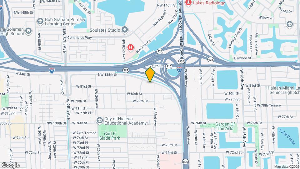 8250 W 21st Ln Map and Location Details