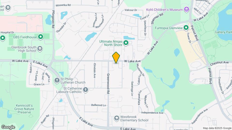 3219 W Lake Ave Map and Location Details