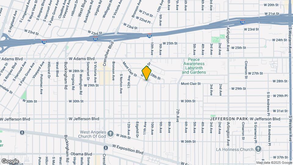 3922-3924 1/2 Montclair St. & Map and Location Details
