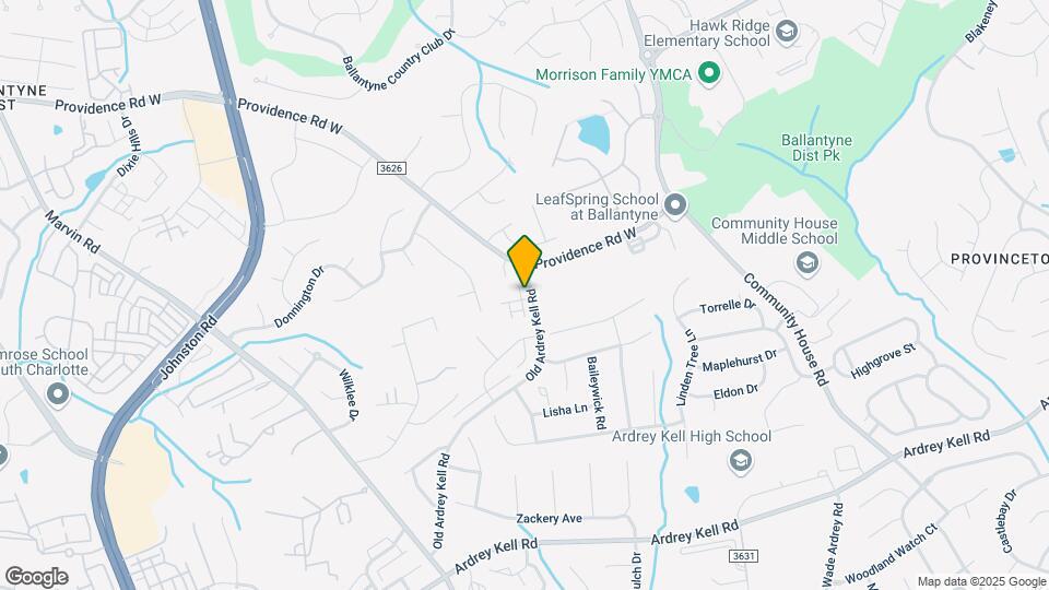 15104 Holly Run Ln Map and Location Details