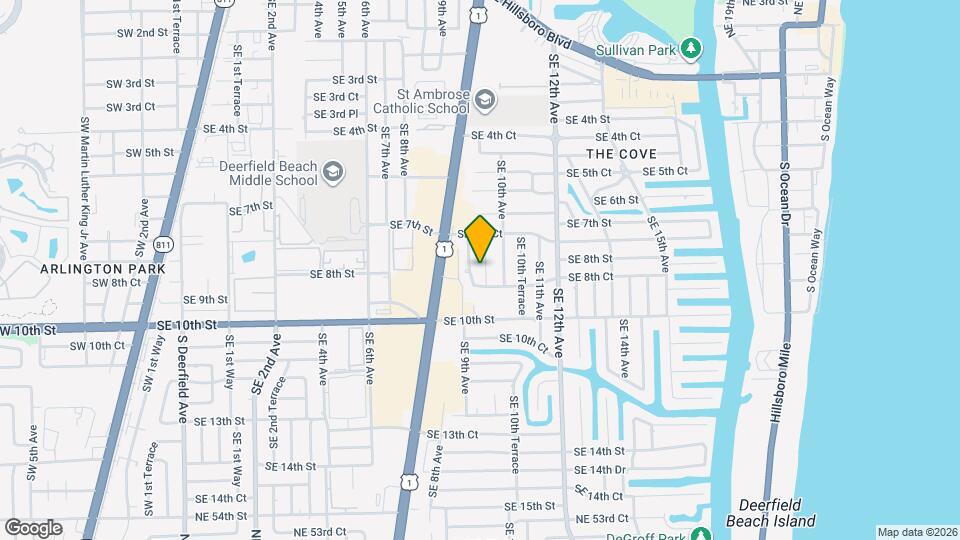 807 SE 9th Terrace Mapa y Detalles de la Ubicación
