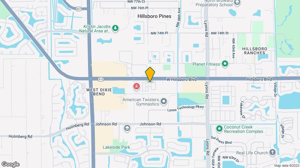 6907 Pines Cir Map and Location Details
