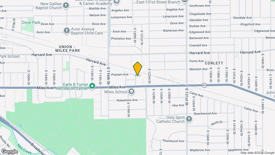 4145 E 120th St Map and Location Details