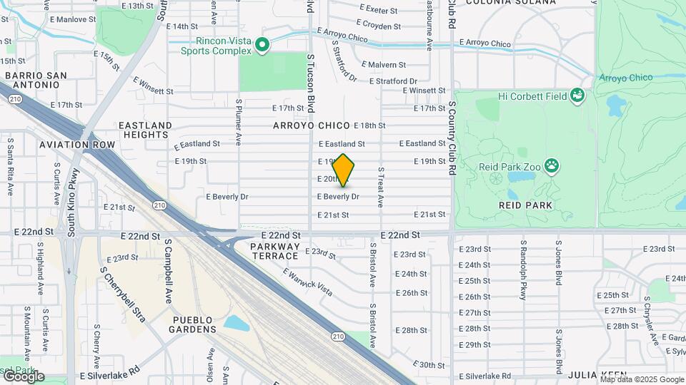 2613 E Beverly Dr Map and Location Details