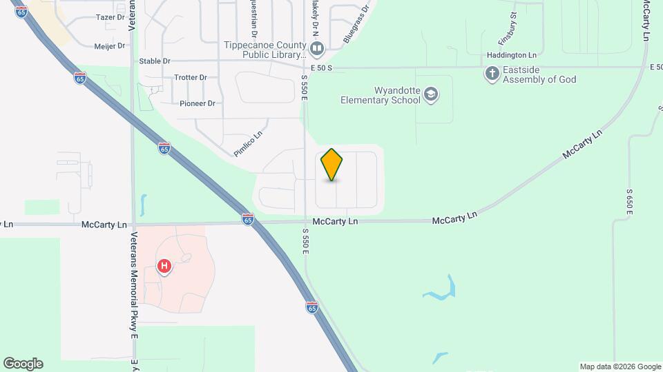 880 Belgian Ln Map and Location Details