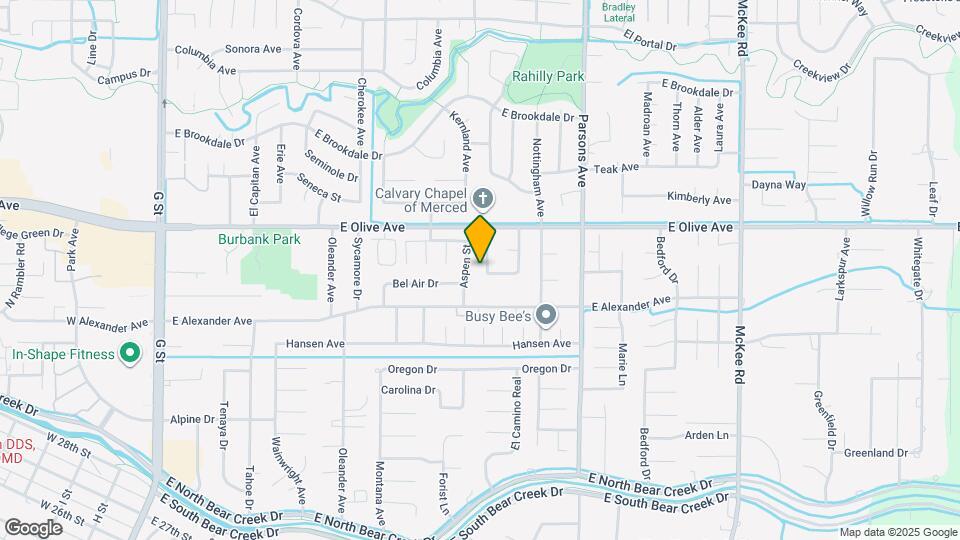 3043 W Queens Cir Map and Location Details